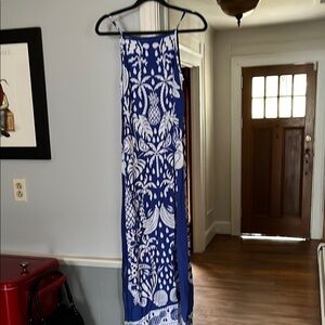1. State Blue and White Maxi Dress